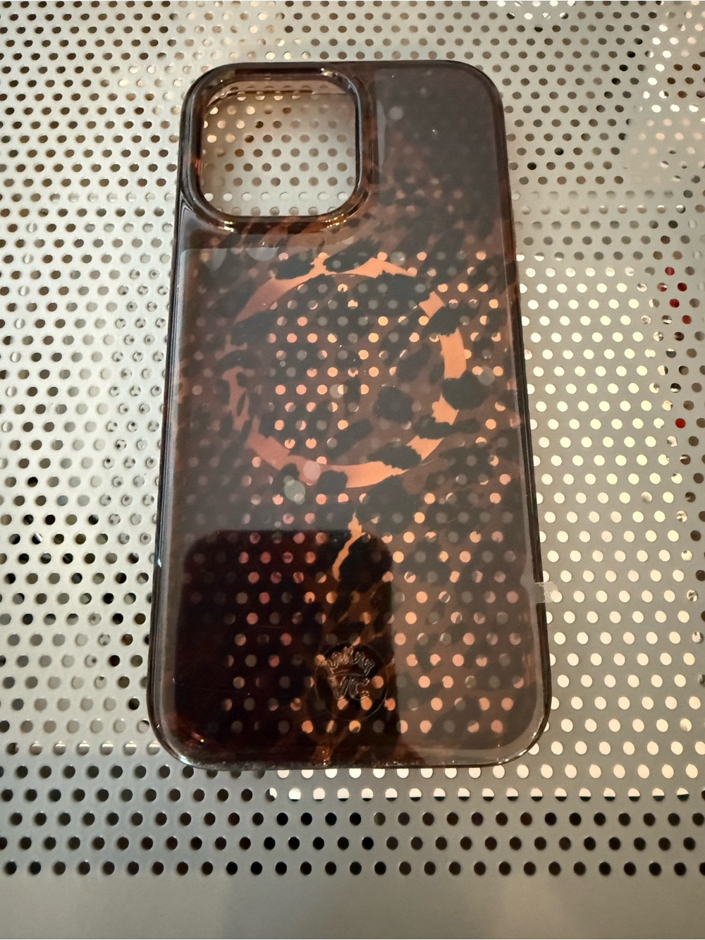 Tortoiseshell leopard print Velvet Caviar iPhone 14 Pro Max MagSafe Phone Case